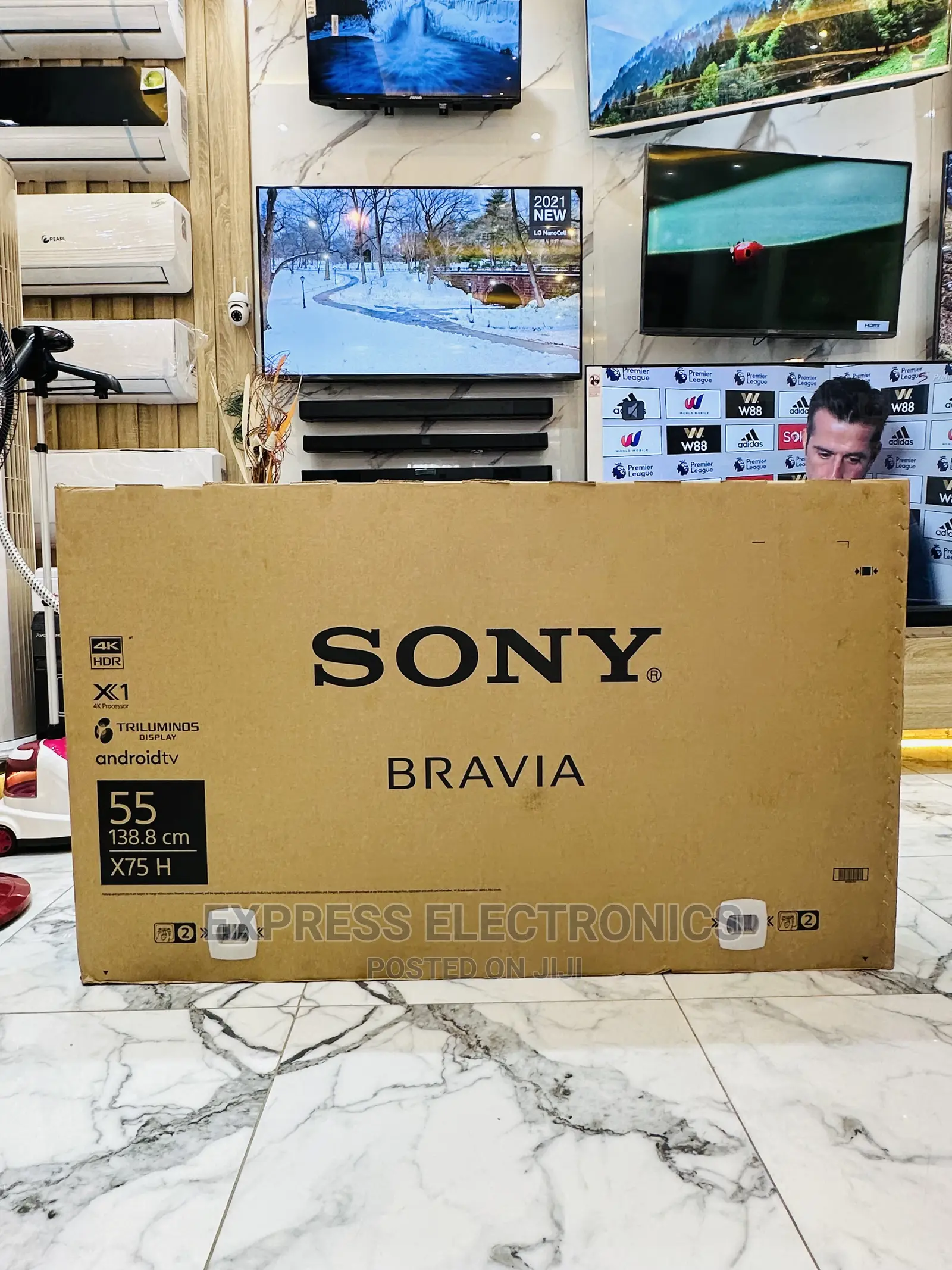 Call for 55X7500H UHD Smart Sony Tv