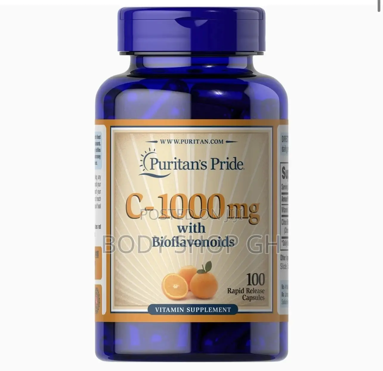 Puritan's Pride Vitamin C + Bioflavonoids for Immune System