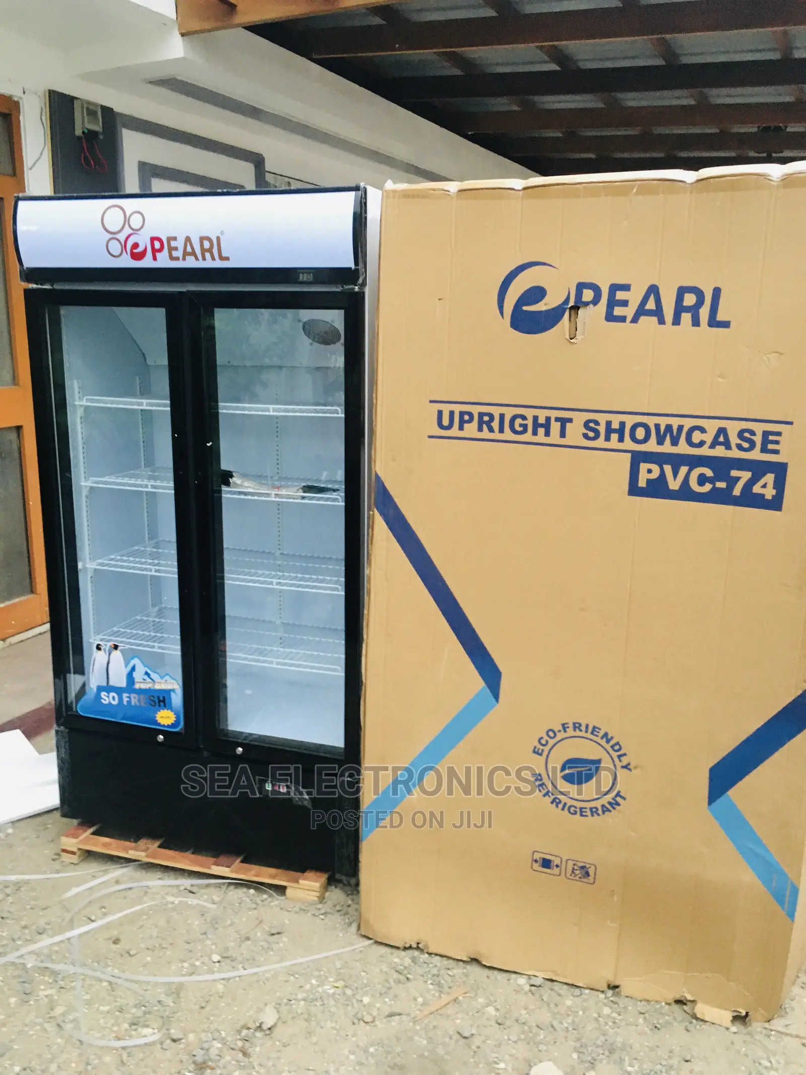 Powerful Display Fridge Pearl