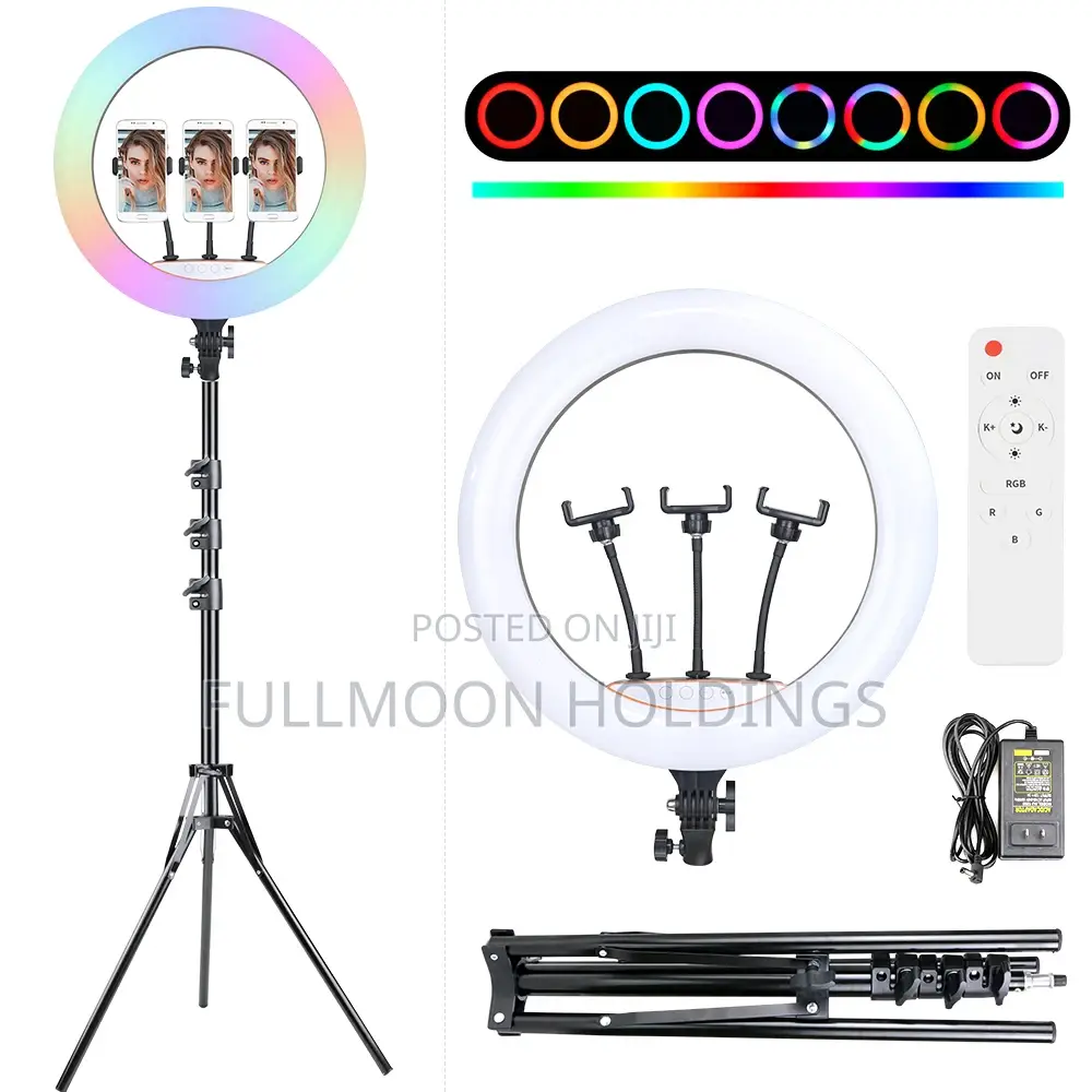 21 Inches RGB LED Ringlight