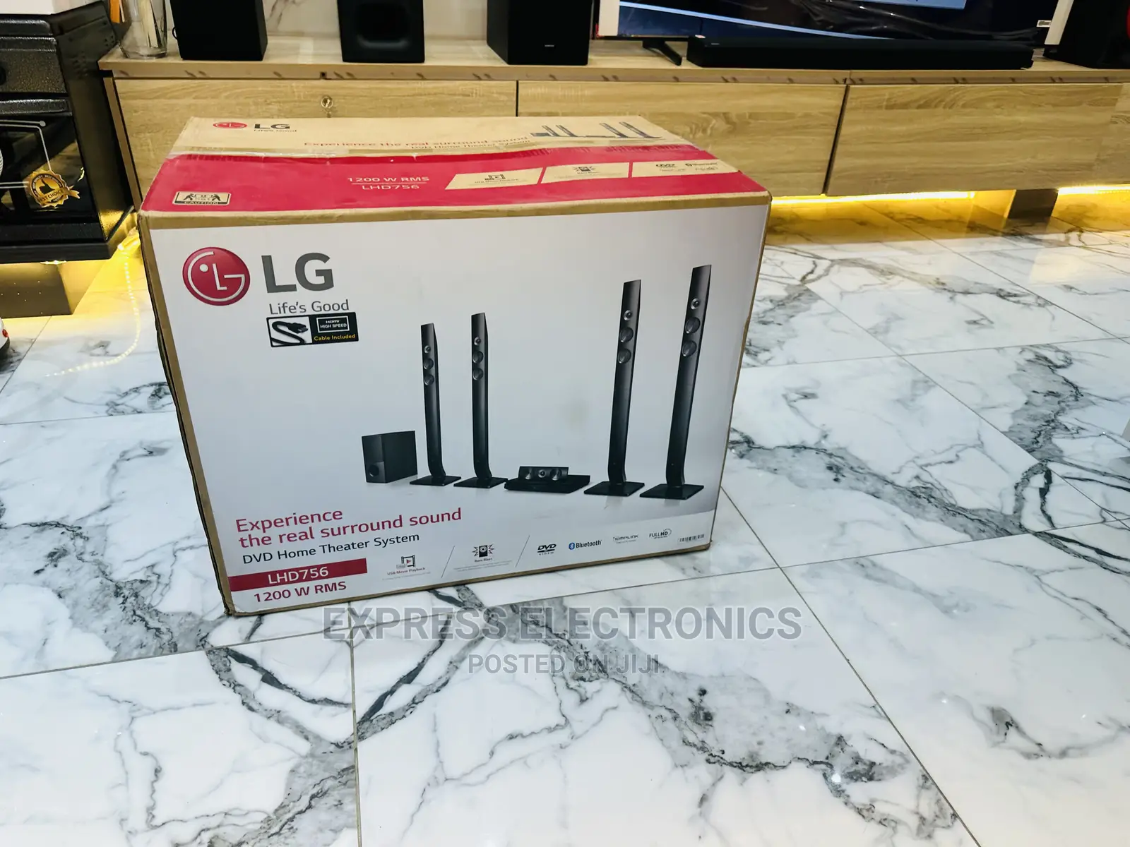 LG LHD756 – 1200W 5.1ch Home Theatre System Clear Sound