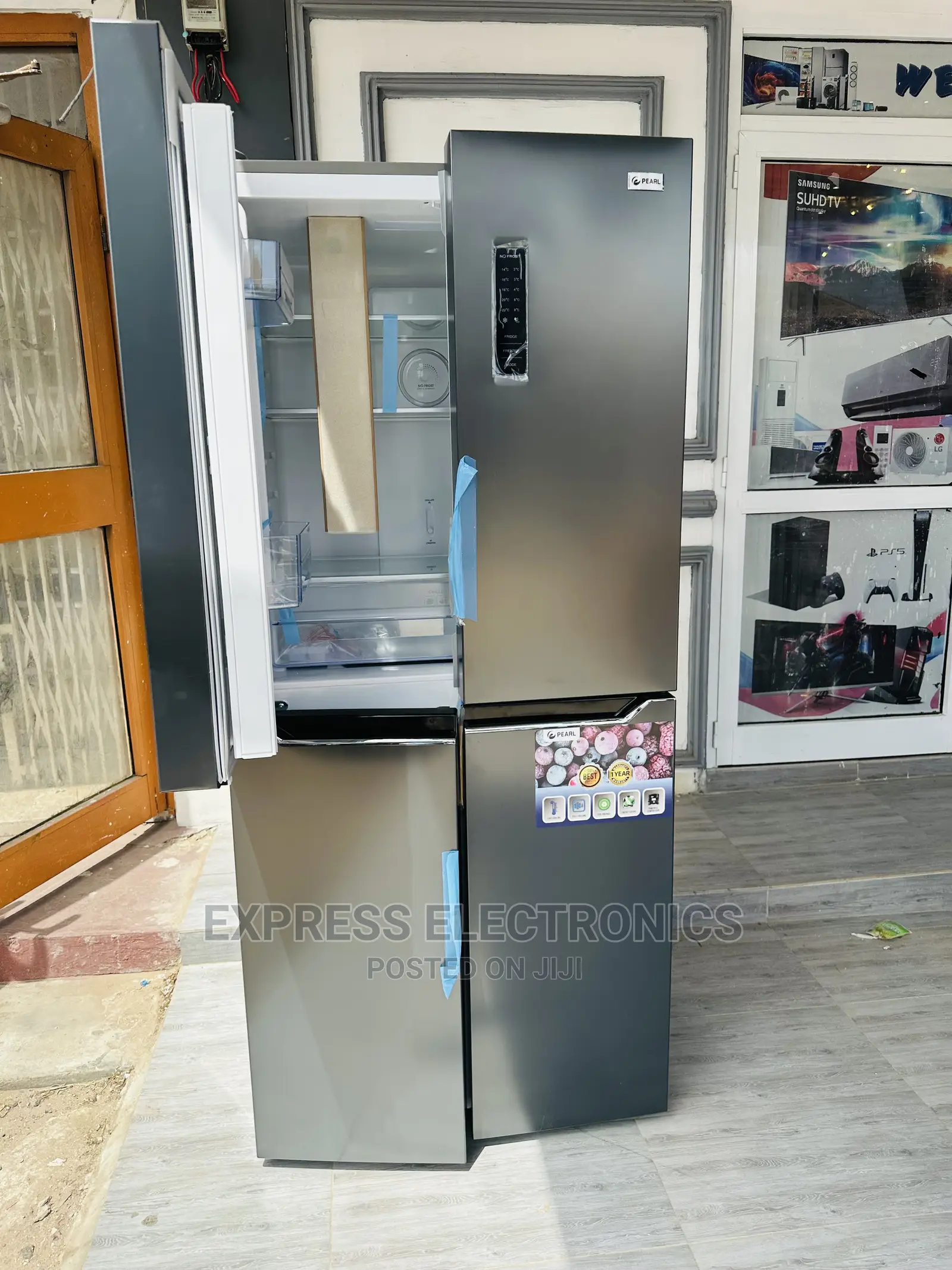 Franch Door 4 Pearl Side by Side Fridge (Pf-550bss)