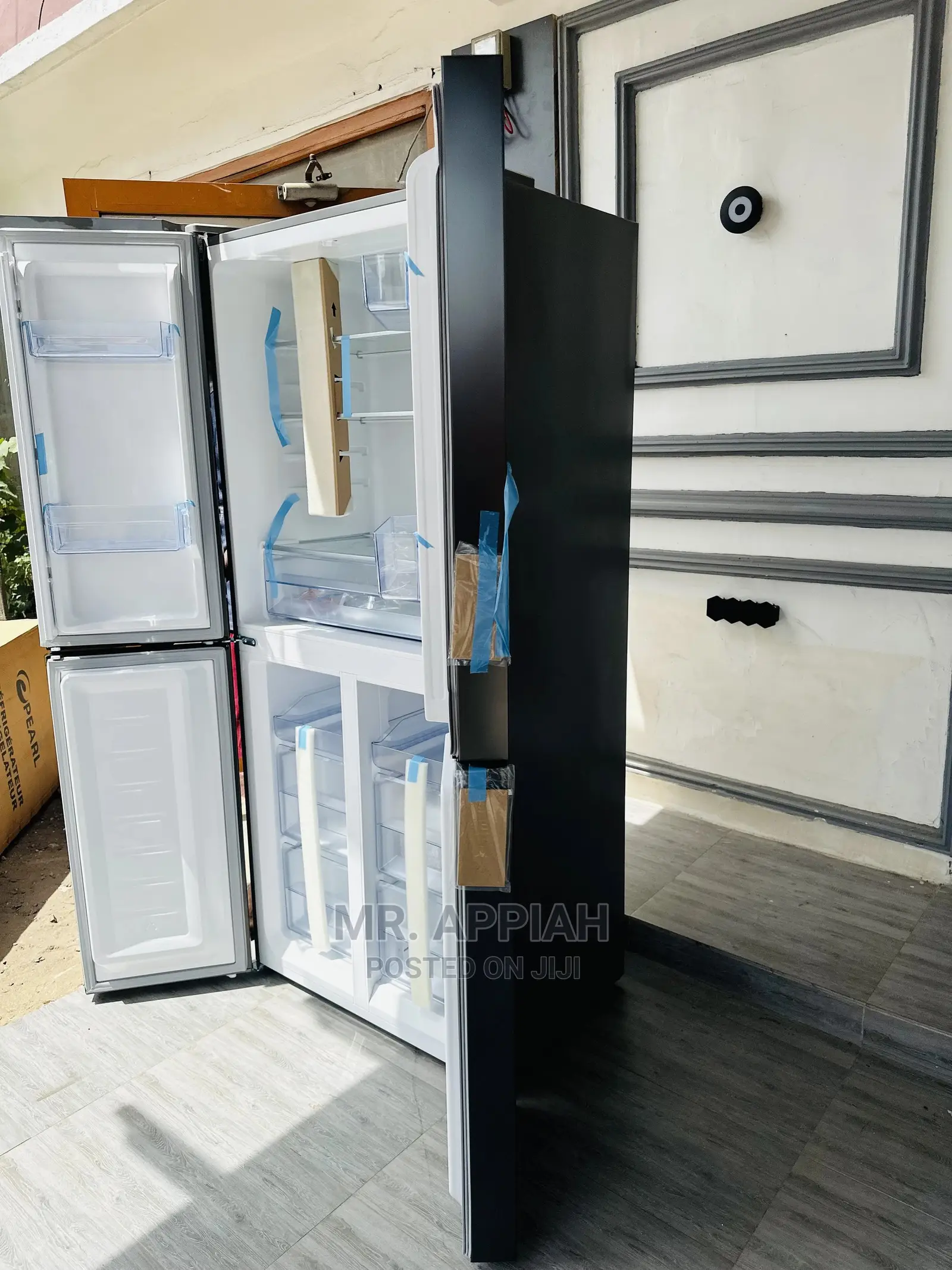 Most Quality Pearl Side by Side Fridge PF-550BSS 
