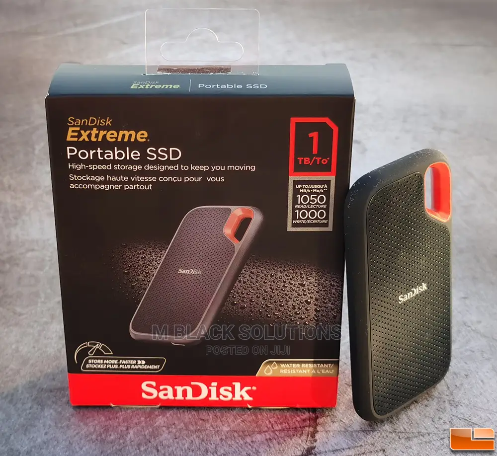 Sandisk Extreme Portable SSD- Up to 1050mbs