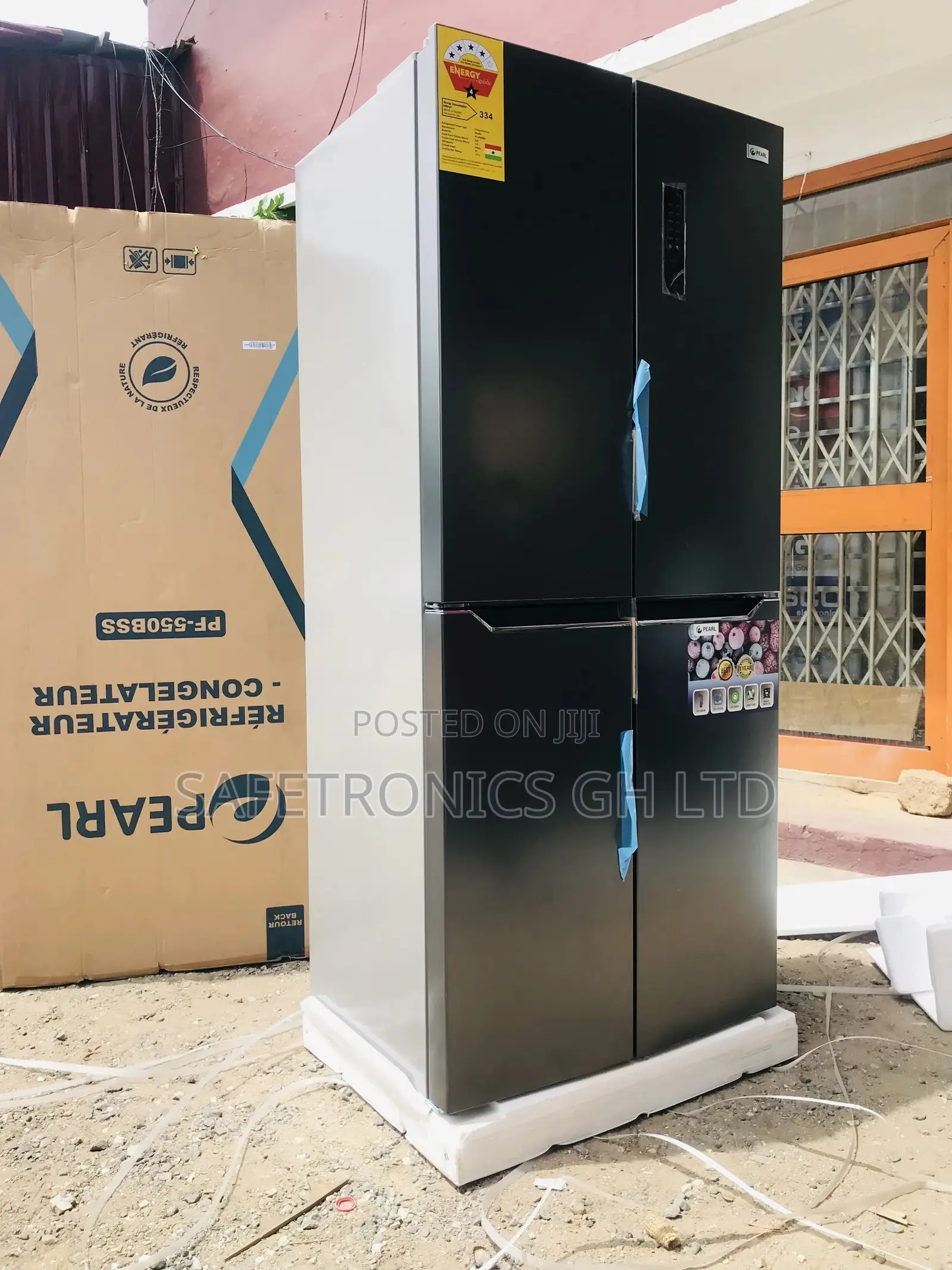 Pearl 337liters 4 Door Refrigerator(4*Stars)~ Pf-550bss