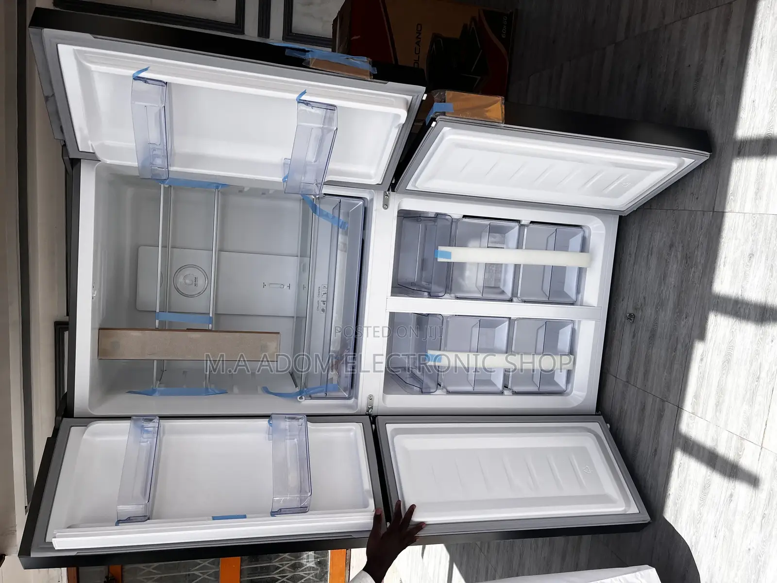 Affordable Pearl Side by Side Fridge (Pf-550bss)