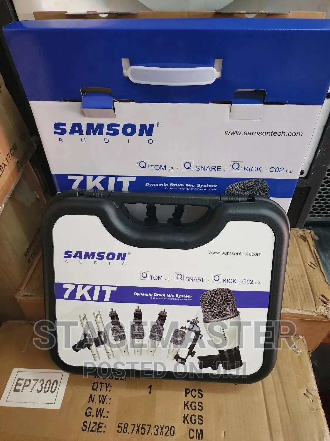 Drum Microphones 7set ( SAMSON )