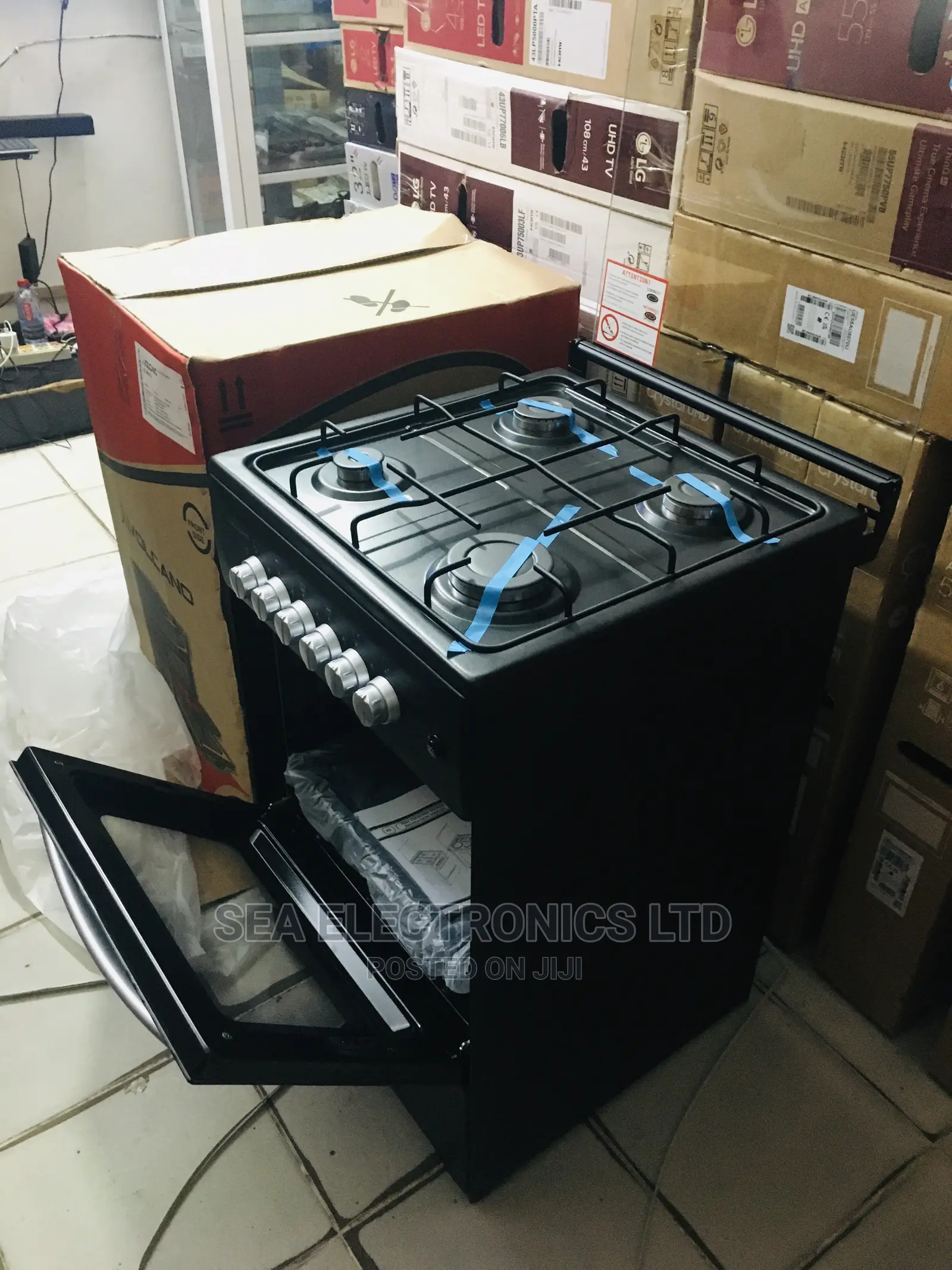 Volcano Mini Oven (4B) 4 Gas Burner, Oven and Griil, 50x50