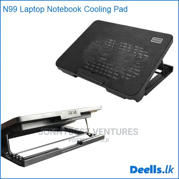 N99 Powerful Laptop Cooler With Speed Fan