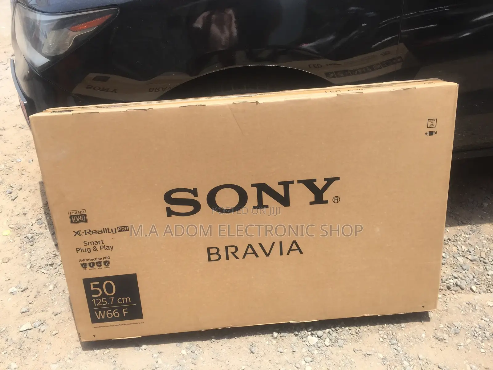 Secure SONY LED 50W660F FHD Smart Satellite