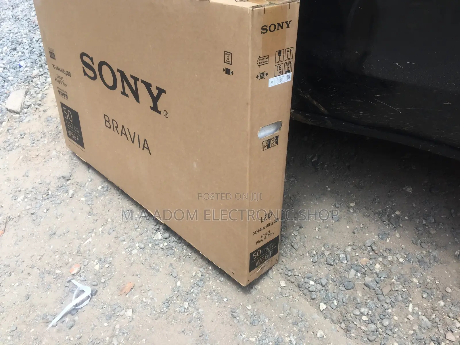 Secure SONY LED 50W660F FHD Smart Satellite