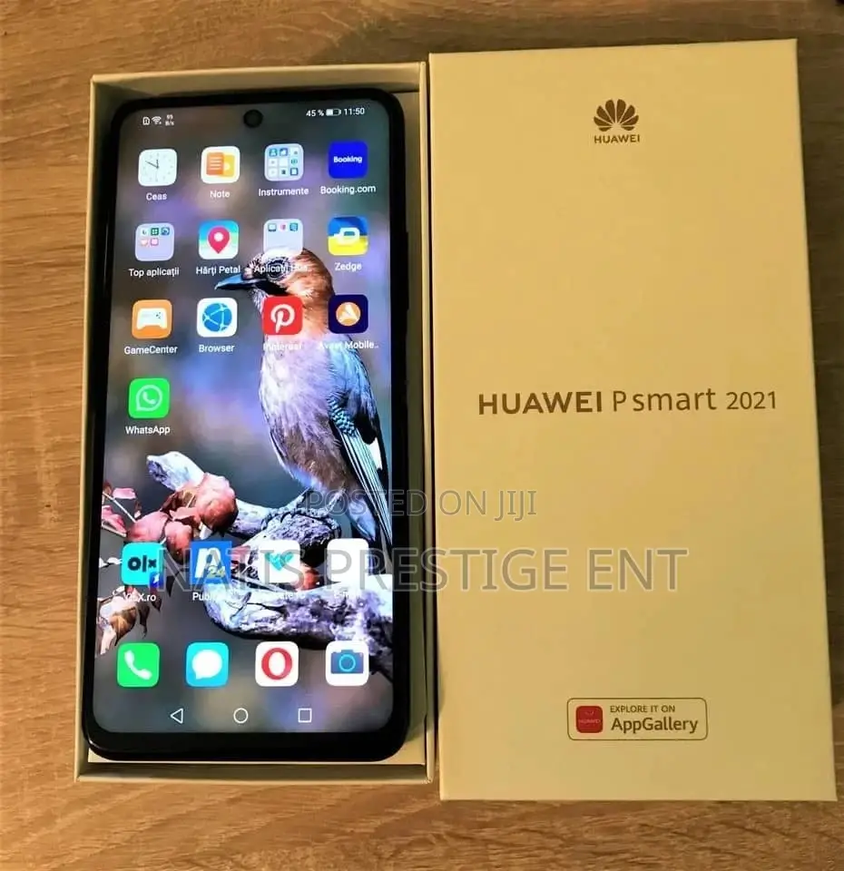 New Huawei P Smart 2021 NFC 128 GB Black
