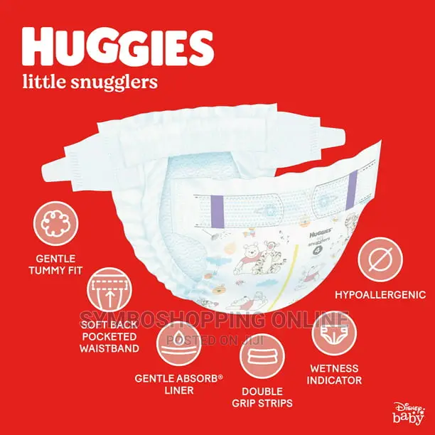 Huggies Little Snugglers 92 Piece
