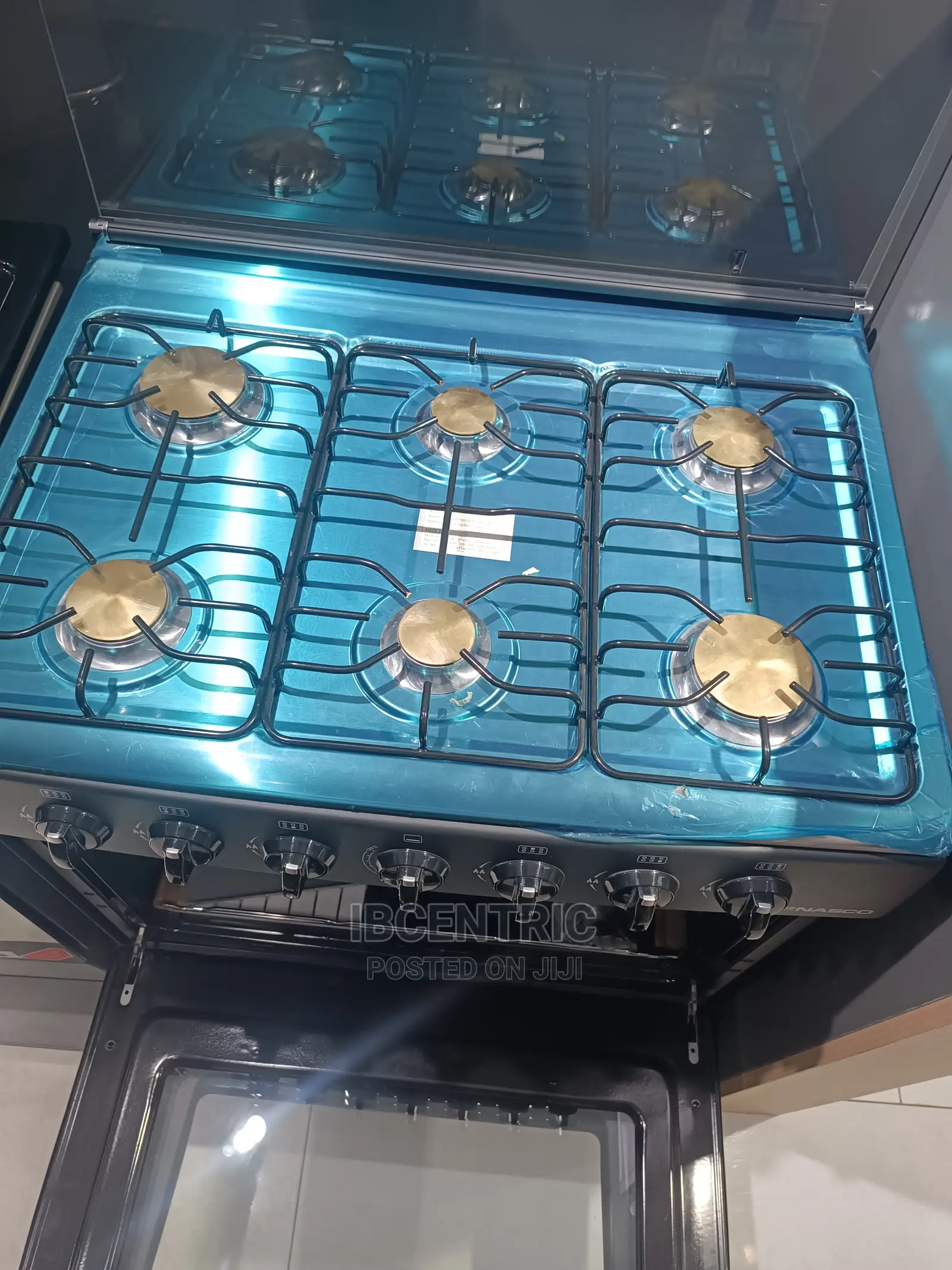 Nasco 6 Buner Gas Cooker With Oven