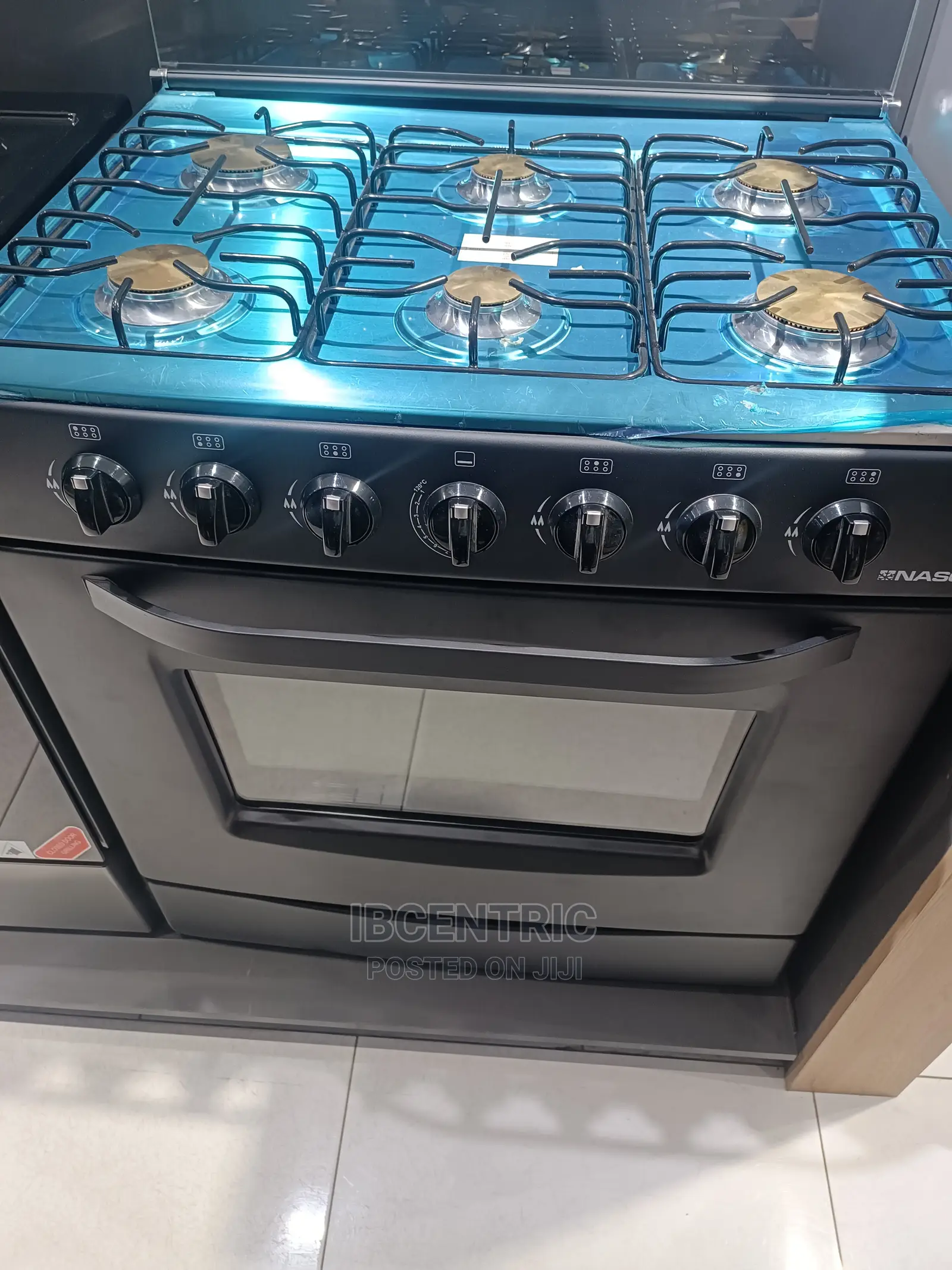 Nasco 6 Buner Gas Cooker With Oven