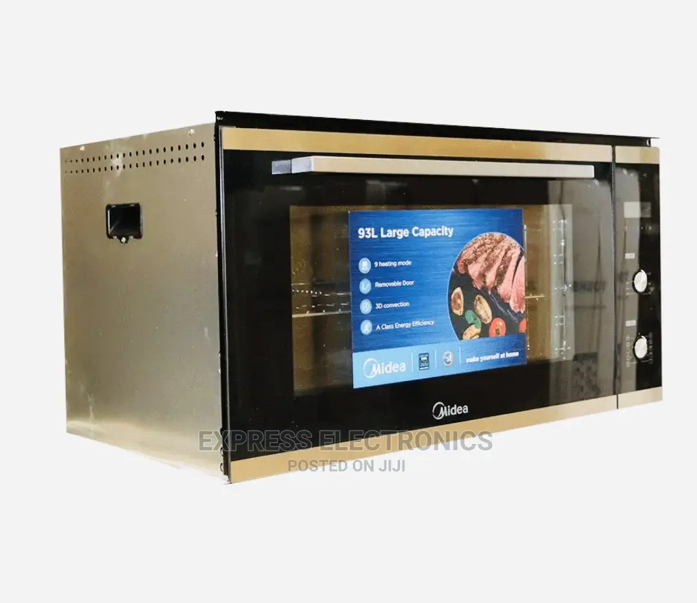 Amazing  New MIDEA 90cm Built-in Electric Oven – 93M90D0)