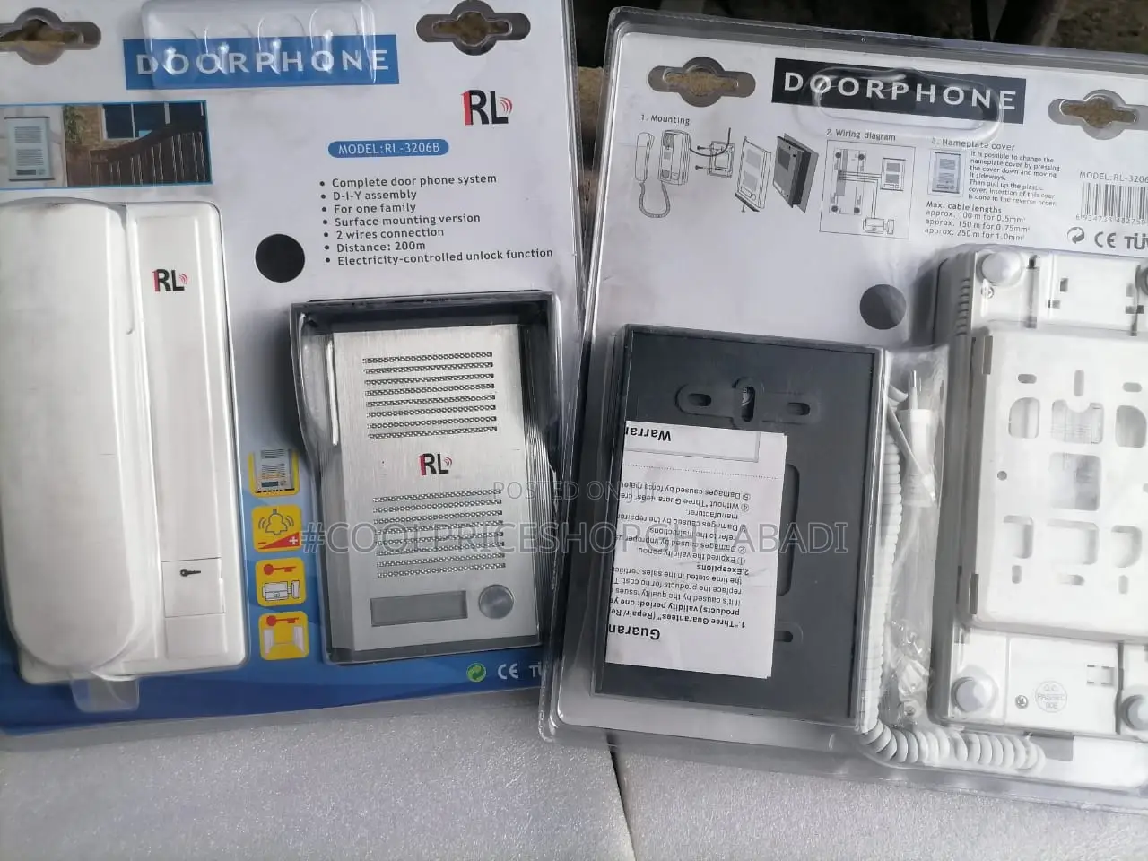 Doorbell Telephone Intercom