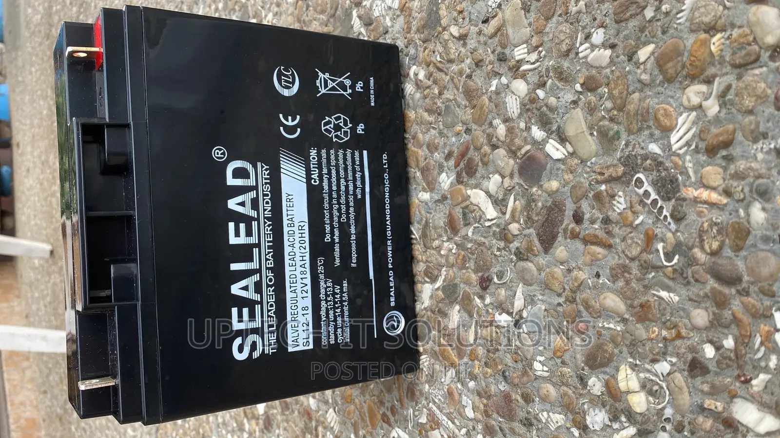 Top Edge Ups Battery 12/9