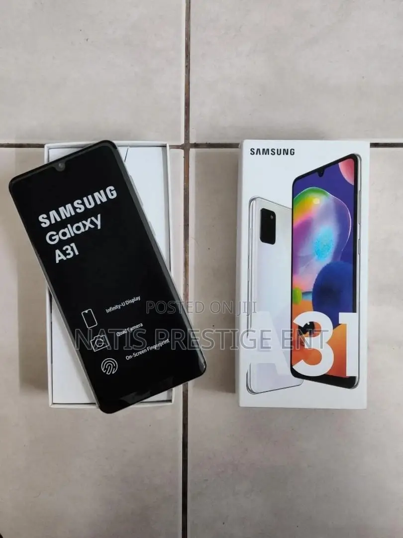 New Samsung Galaxy A31 64 GB Black