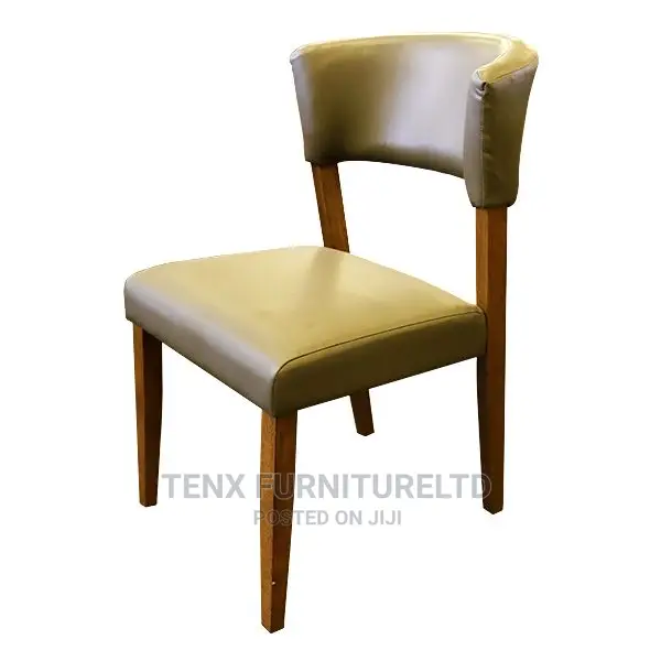 Dining Set 6 Seater With Leather Uphostered