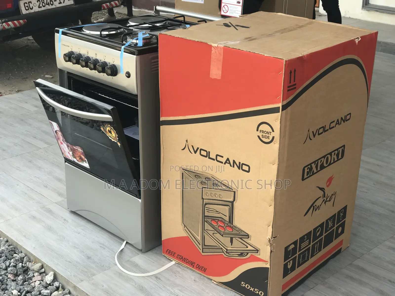 Prevail Volcano 50x50 (2x2) Gas Cooker With Oven