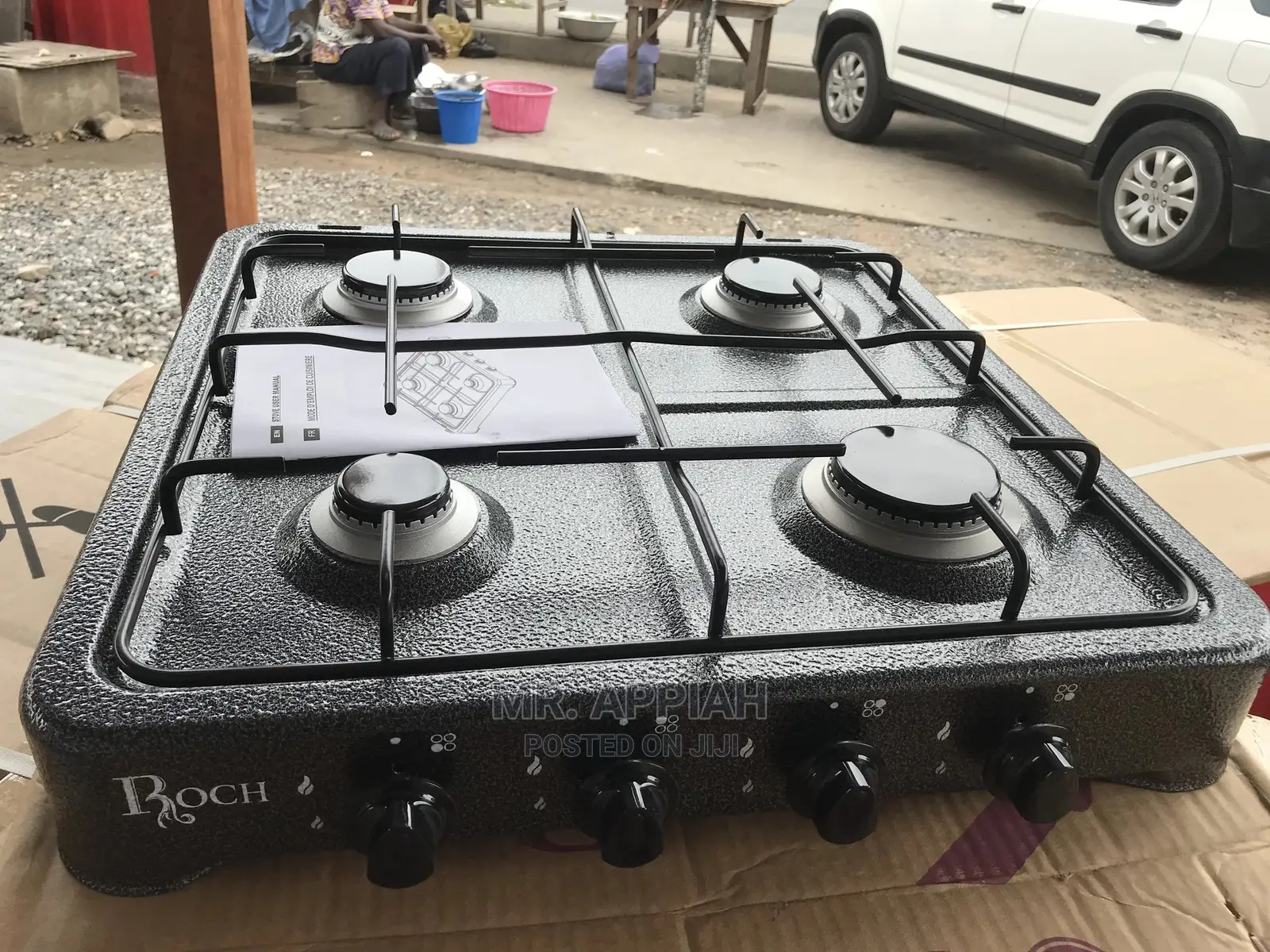 4 Gas Burner Table Top (Volcano) 