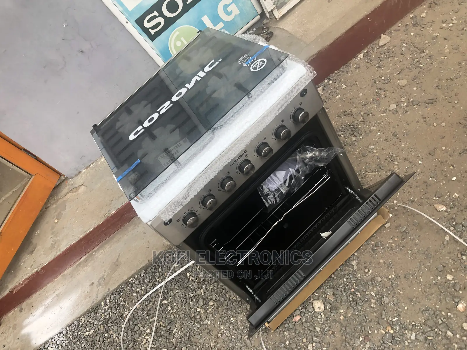 Turkish GGO-4060 60x60 Gosonic Free Standing Oven