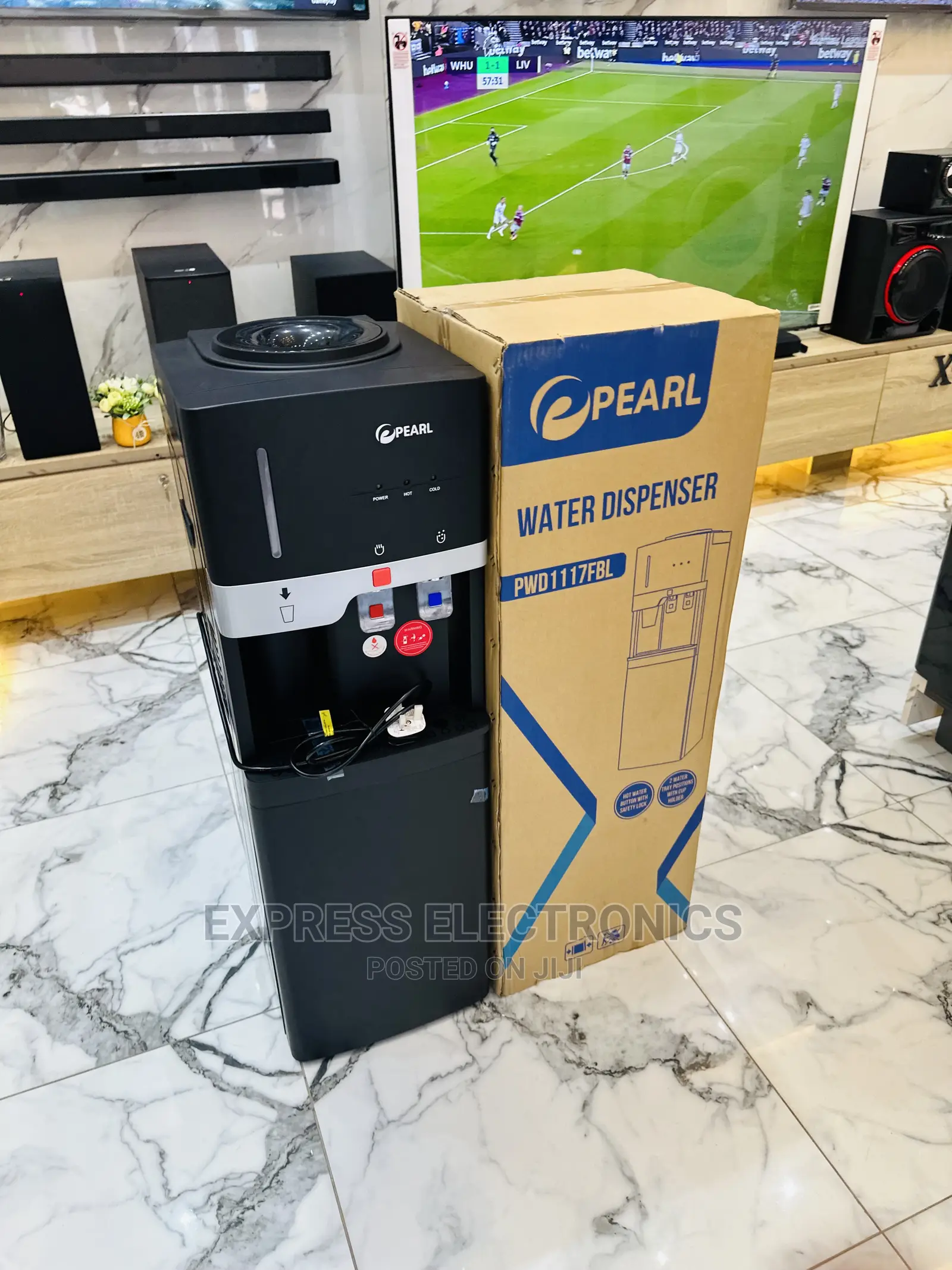 Call  for Pearl Dispenser PWD-1117FBL With Fridge Black