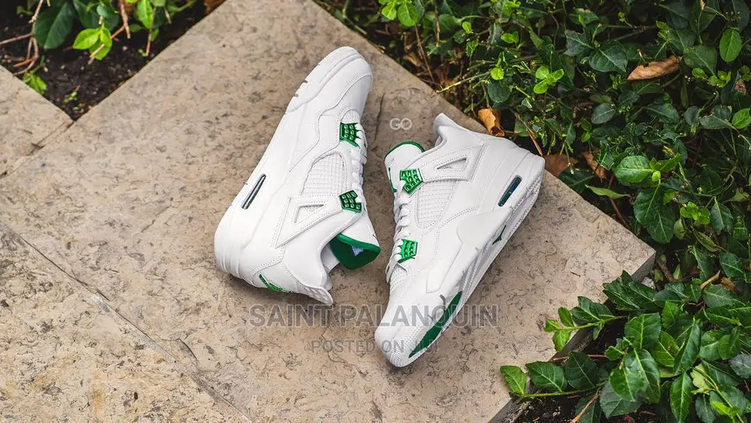 Nike Air Jordan 4 Metallic Green