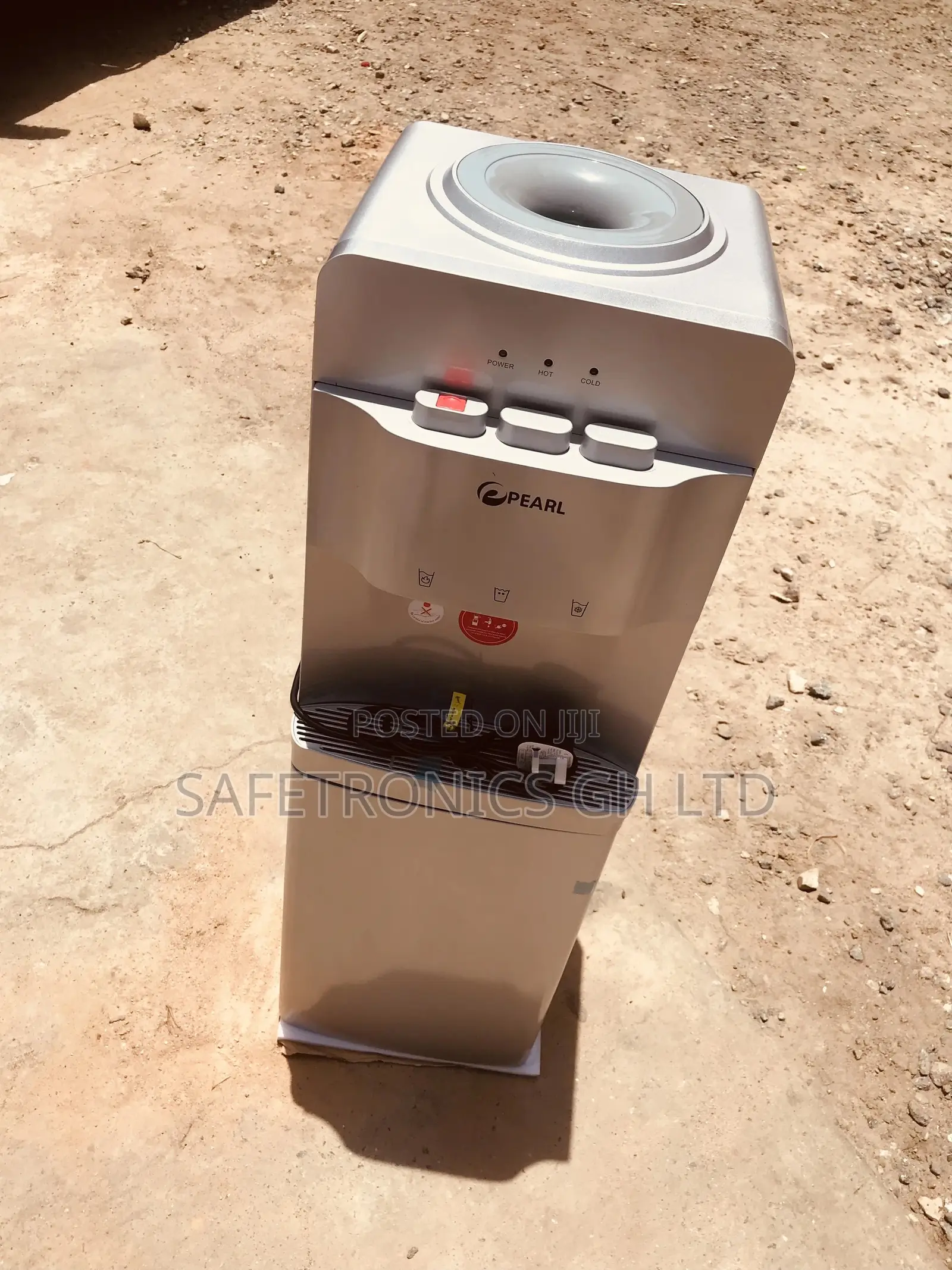 Pearl Water Dispenser – Black/Silver PWD-1000CSL
