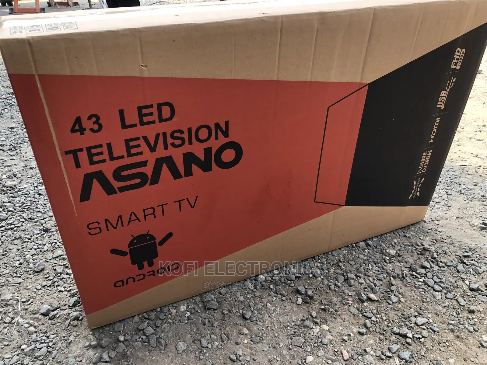 High Tech Asano 43'' Smart Digital Satellite TV