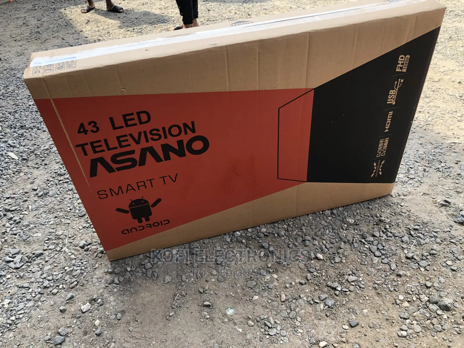 High Tech Asano 43'' Smart Digital Satellite TV