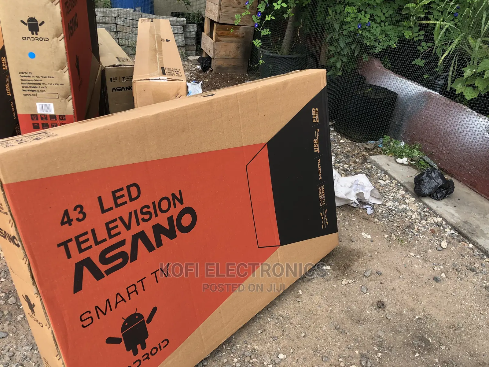 Asano 43 Inch Smart TV With Integrated Speaker