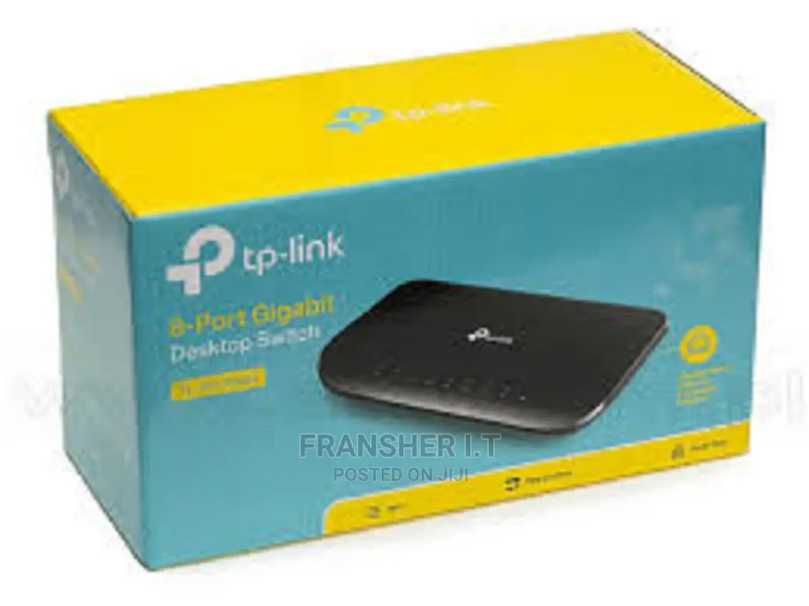 Tp Link Tl-Sg1008d 8port Gigabit Network Switch