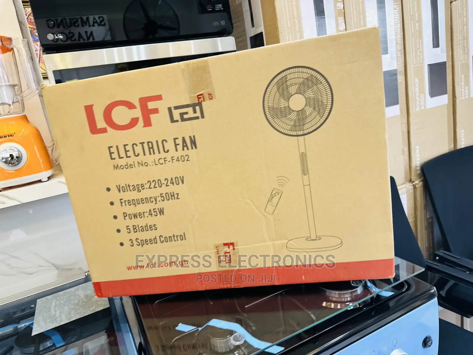 LCF Fan Easy to Assemble Standing One