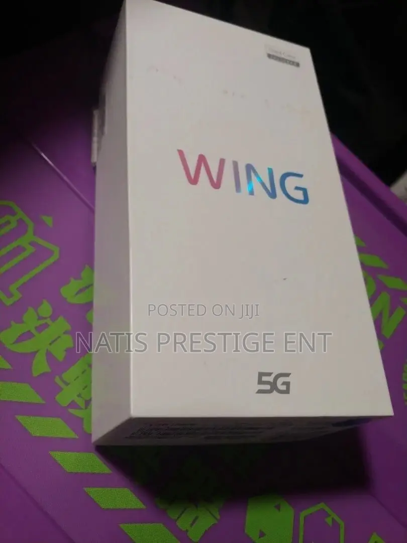 New LG Wing 5G 256 GB Black