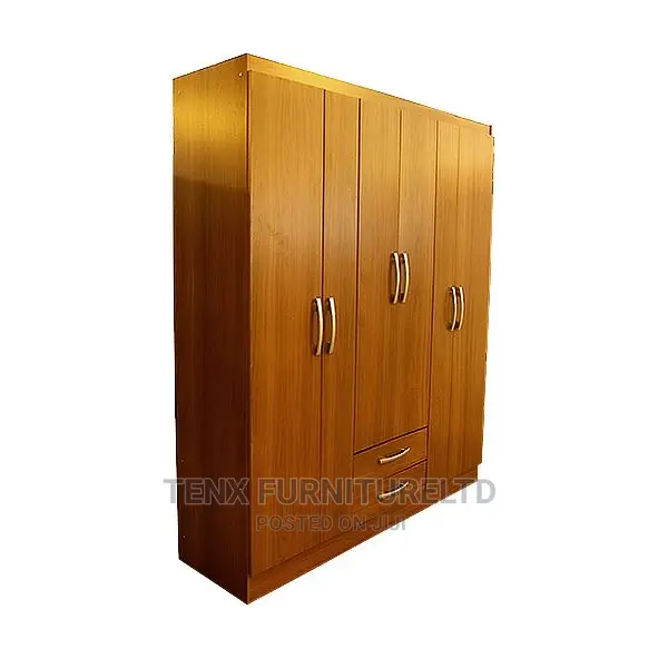 Wardrobe With 6 Doors and 2 Hanging Rod