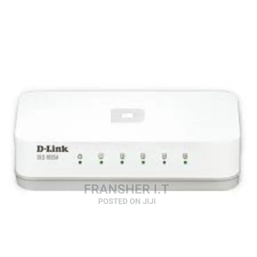 D-Link 5 Port Gigabit Desktop Switch (Dgs-105)