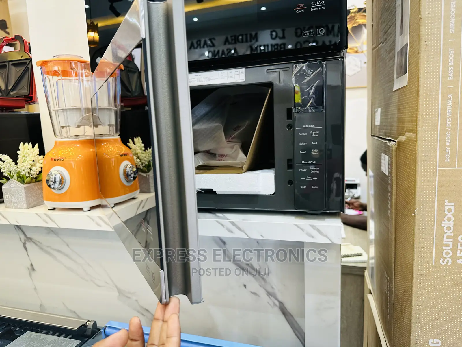 Best Choice of MH8265GIS LG Microwave Oven Grey
