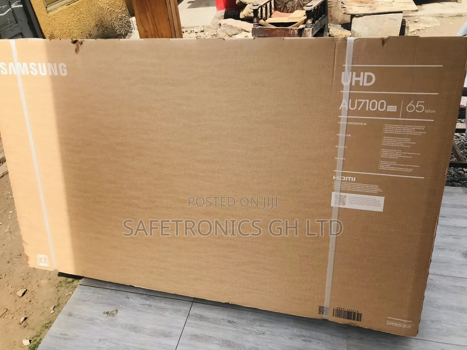 Samsung 65au7172 65”Inch Smart Sat Ultra Hd Led Tv