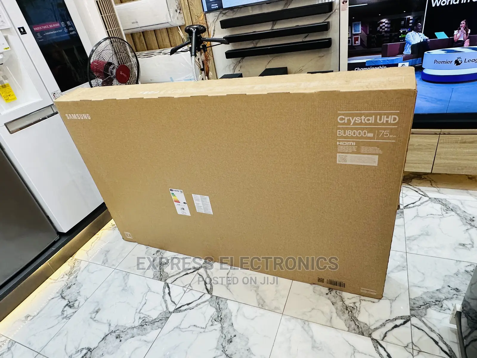True Cinema  Samsung UHD 75”Bu8000 Tv  (2022)