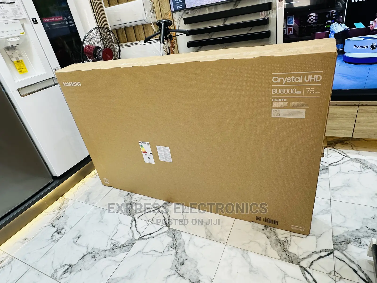 True Cinema  Samsung UHD 75”Bu8000 Tv  (2022)