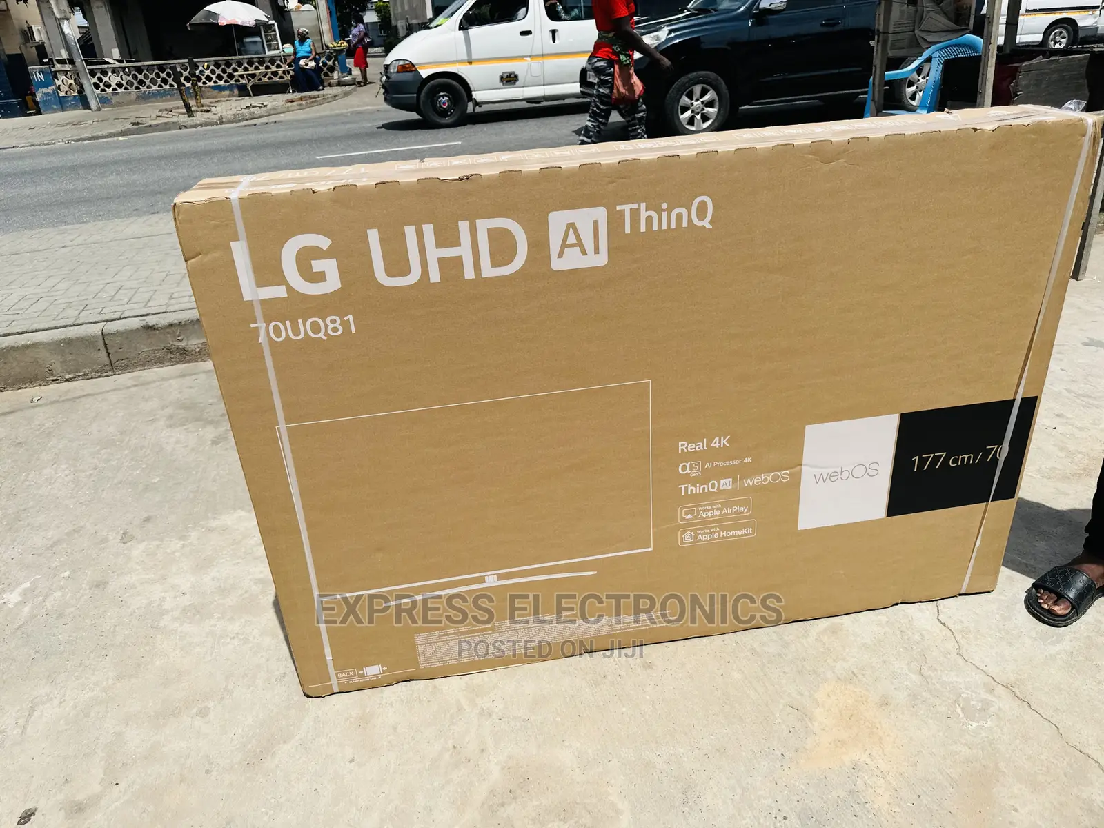 Smart Hub Real LG UHD Smart 75”Uq81 Tv