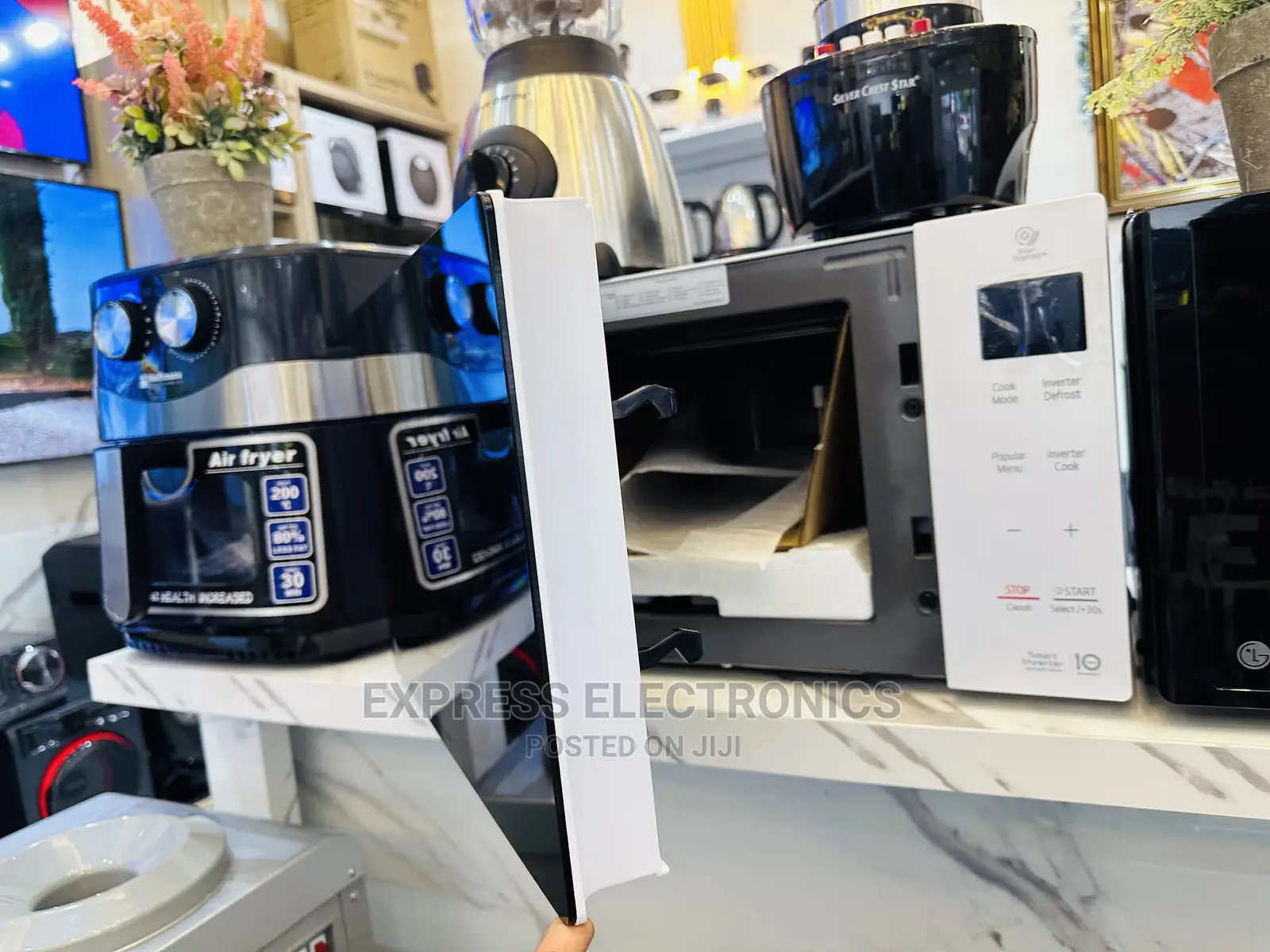 Affordable and Quality MH6535GISW 25L Microwave Oven LG