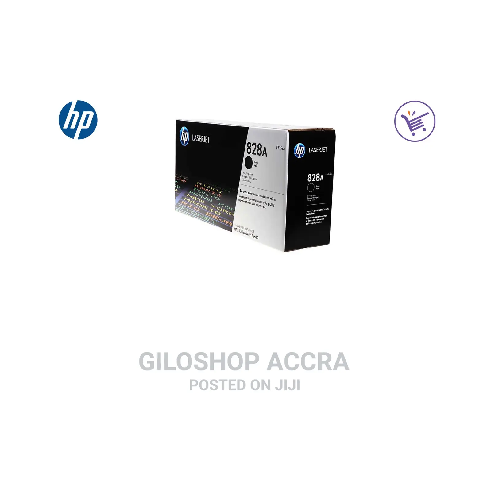 HP 828A Black Laserjet Image Drum, CF358A