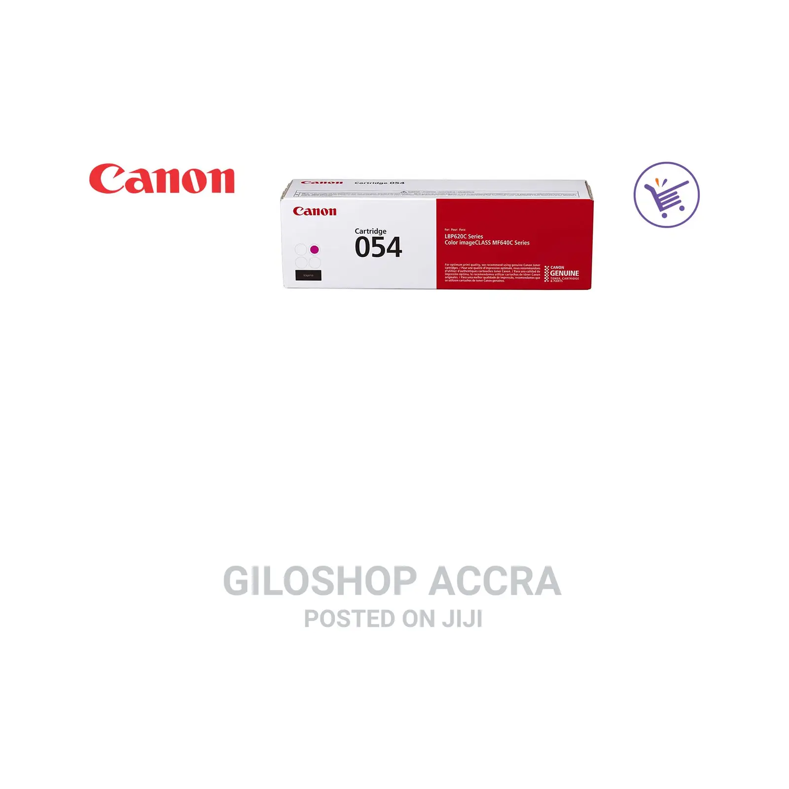 Canon Genuine Toner, Cartridge 054 Magenta