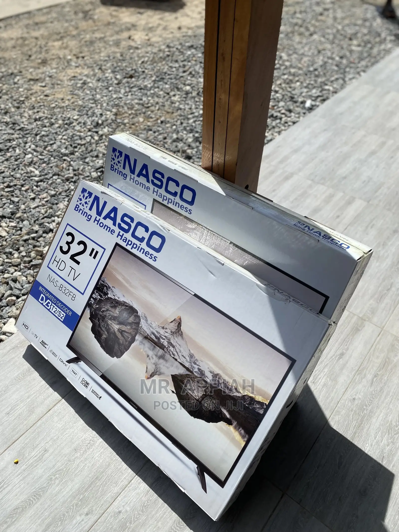 Quality Nasco Tv(32”) With MP3 Audio.