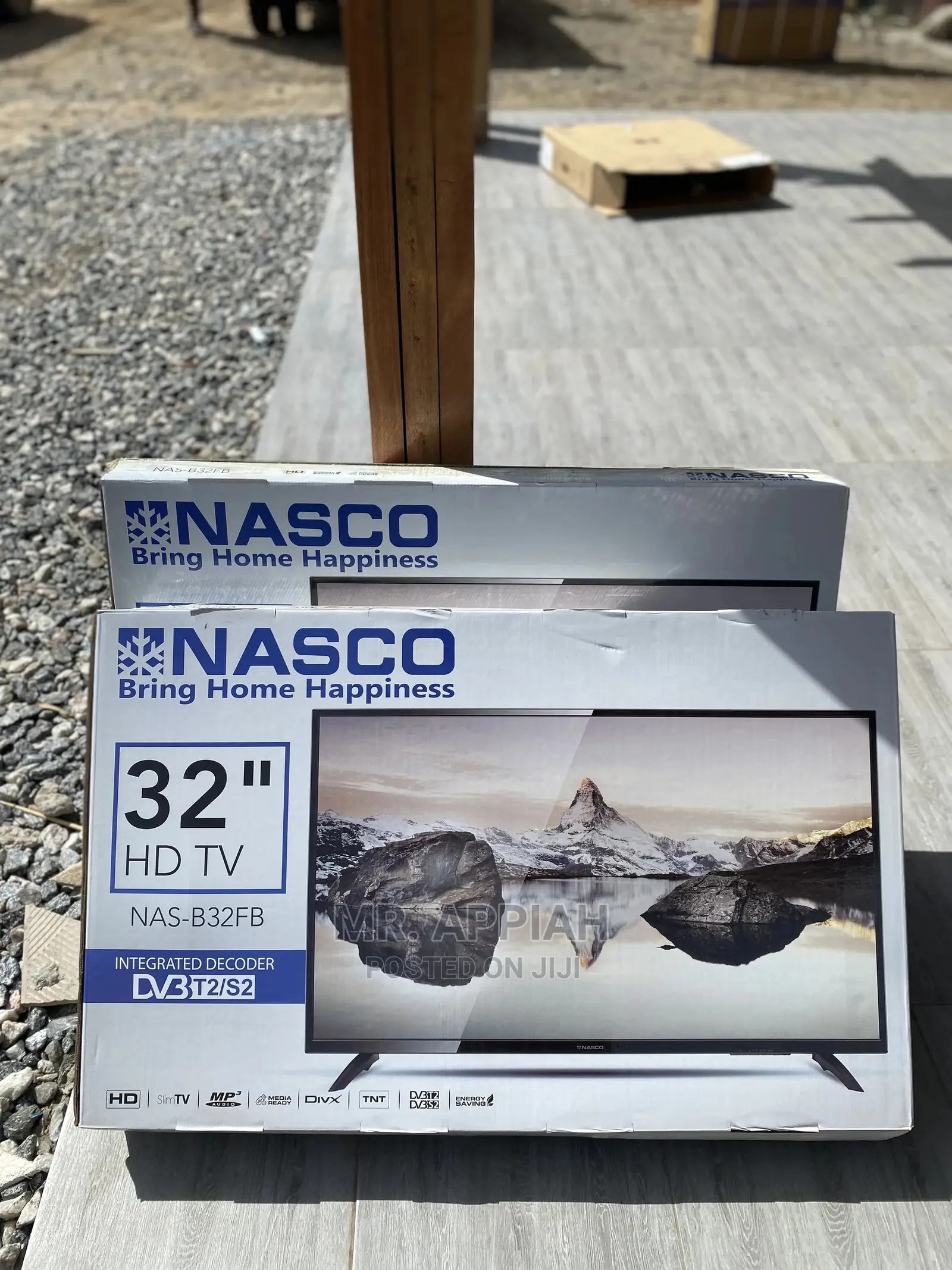 Quality Nasco Tv(32”) With MP3 Audio.