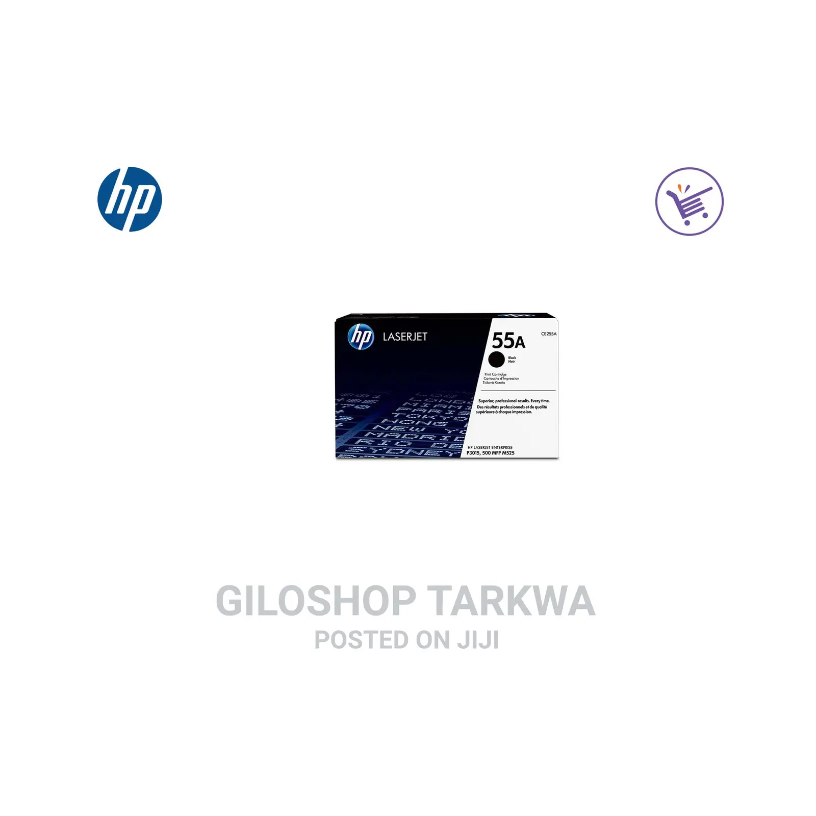 Hp 55a Ce255a Toner Cartridge Black