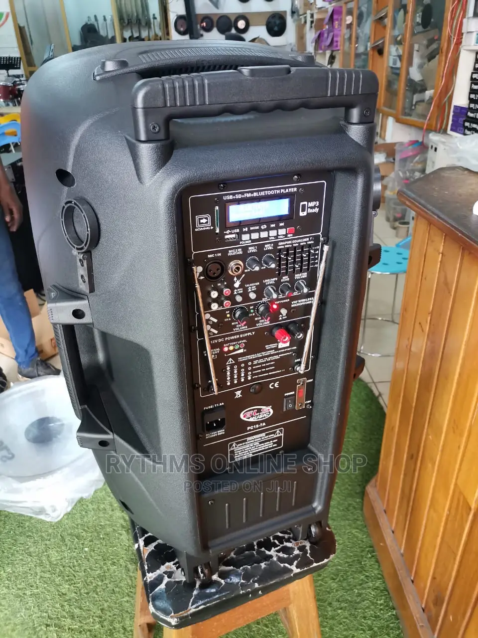 GLS 15inchs Bt Rechargeable Speaker